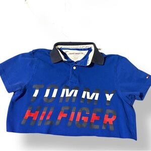 Tommy Hilfiger Kids Blue Polo Shirt